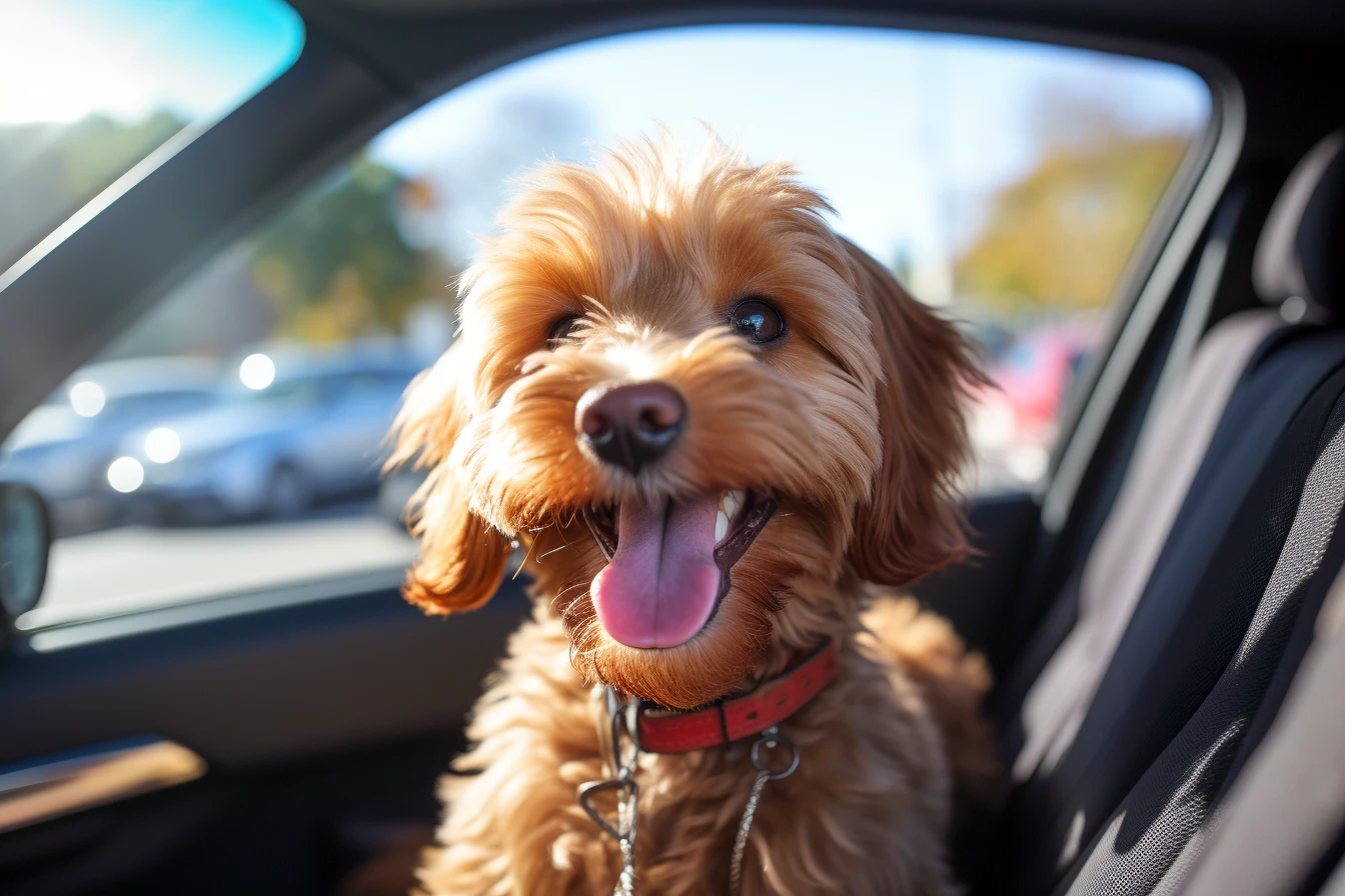 Hyundai Santa Fe Dog Car Seat for Cockapoos